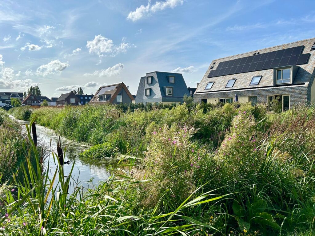 Slagenlandschap in nieuwe woonwijk IJsselpark