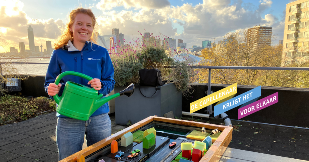 Gebiedsadviseur van het waterschap bij de watertafel