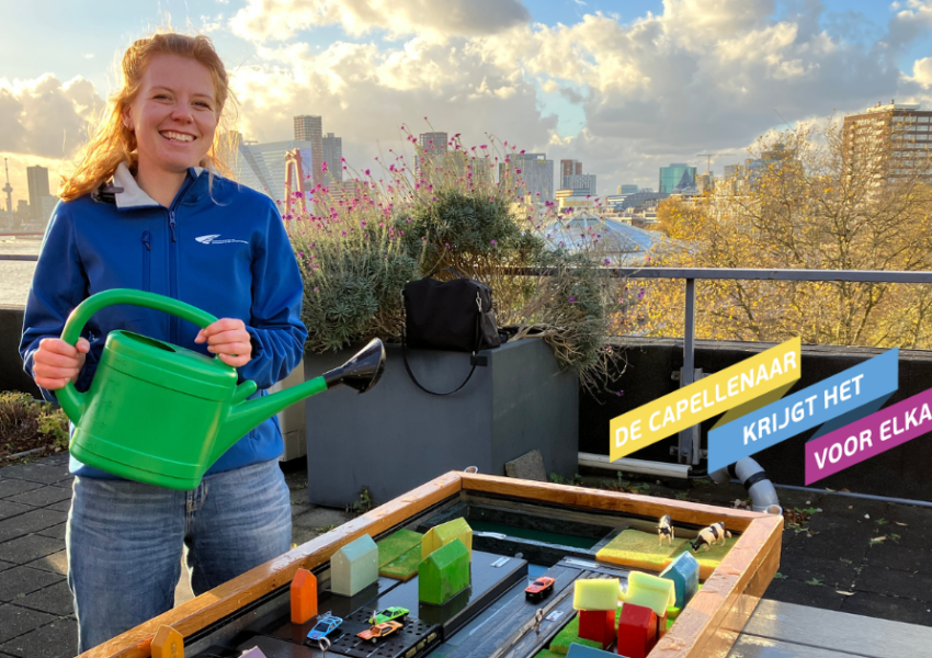 Gebiedsadviseur van het waterschap bij de watertafel